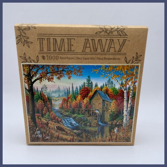 Puzzle 1000 Pieces "Time Away" by Master Pieces New in Box - Picture 1 of 2